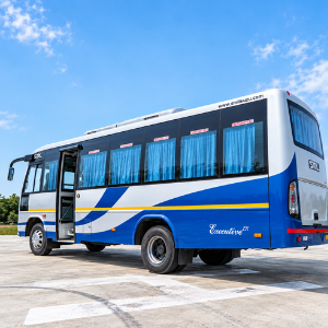 30 Seater Mini Bus Rental in Chennai – exterior view