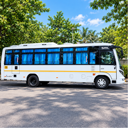 40 Seater Bus Rental in Chennai – exterior view