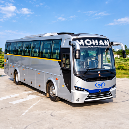 45 Seater Bus Rental in Chennai – exterior view