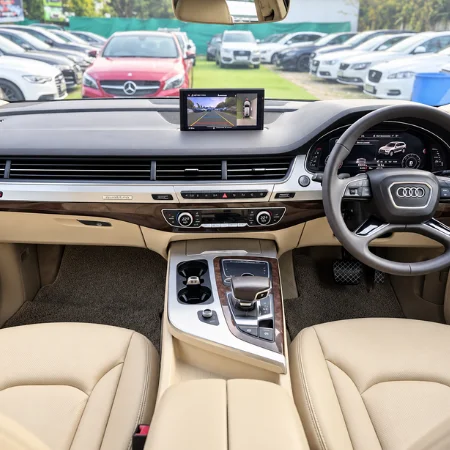 Audi Rental in Chennai – dashboard and cockpit