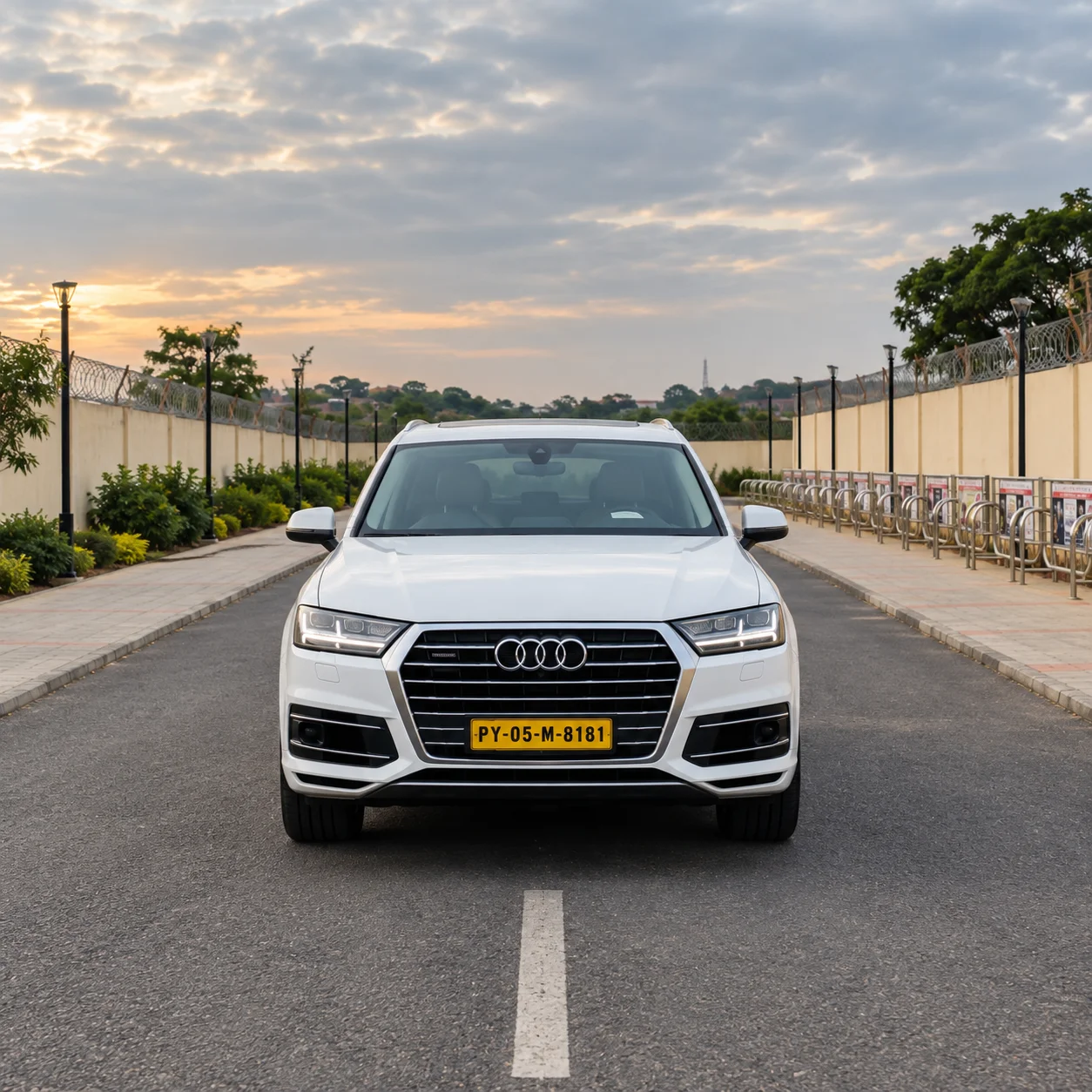 Audi Rental in Chennai – exterior view