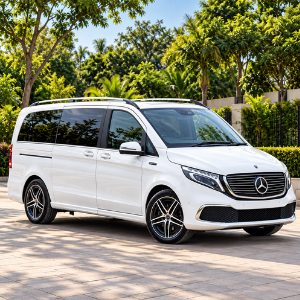 Benz V-Class Rental in Chennai – exterior view
