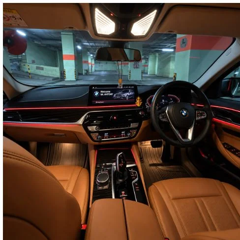 BMW Rental in Chennai – dashboard and cockpit