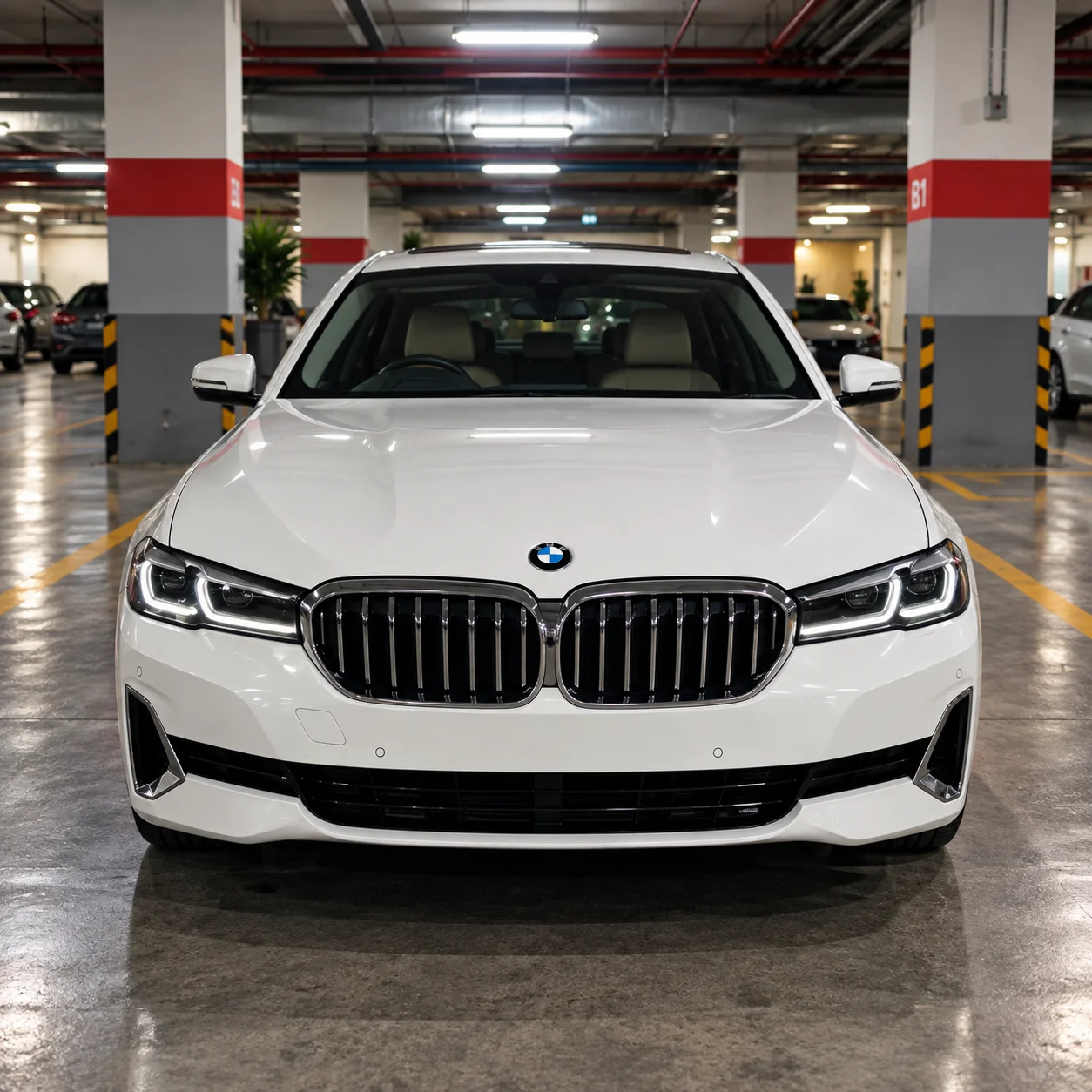 BMW Rental in Chennai – exterior view