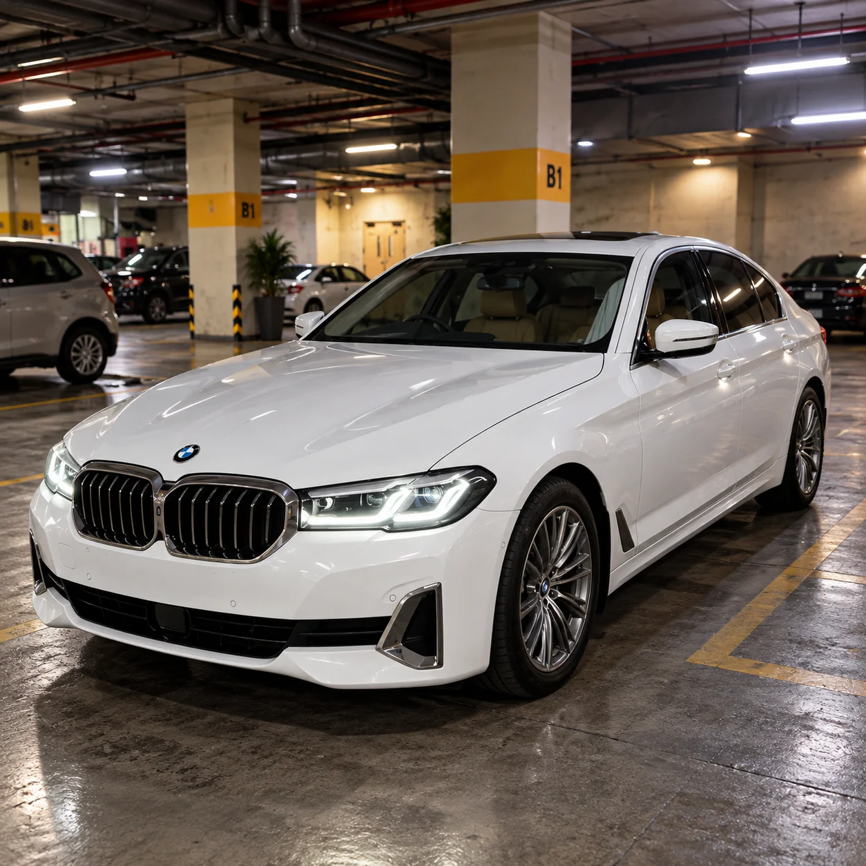 BMW Rental in Chennai – exterior view
