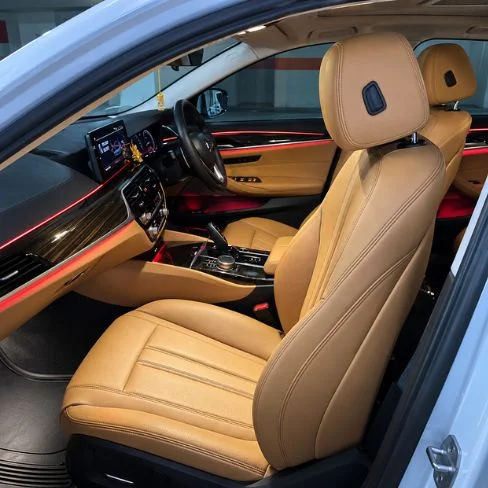 BMW Rental in Chennai – interior seating