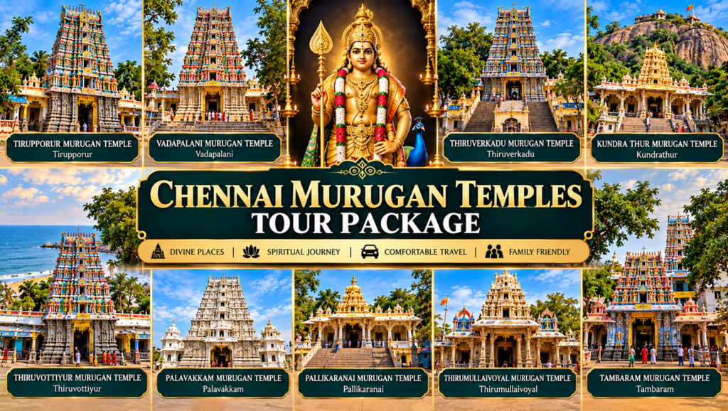 Chennai Murugan temples tour package