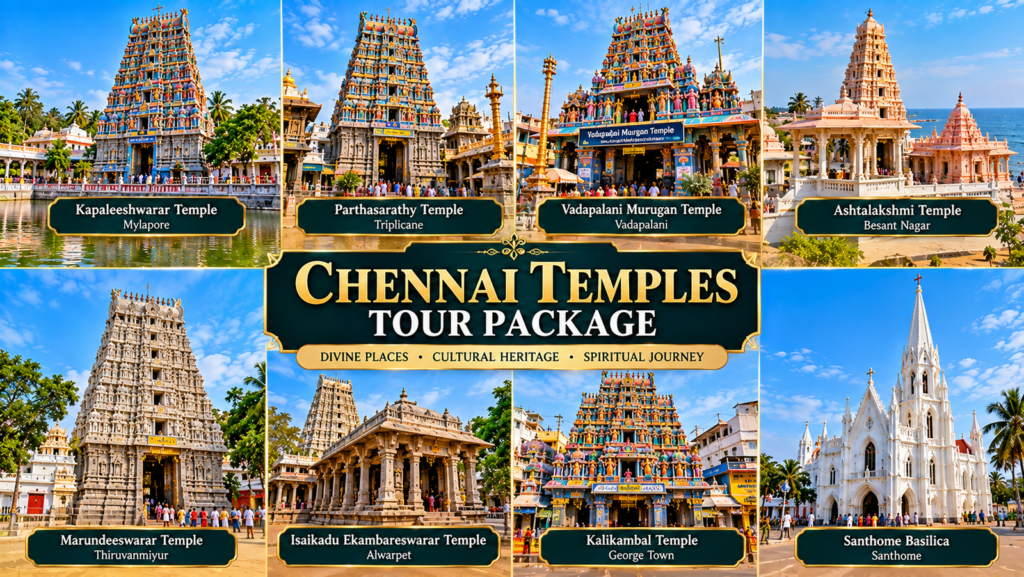 Chennai temples tour package