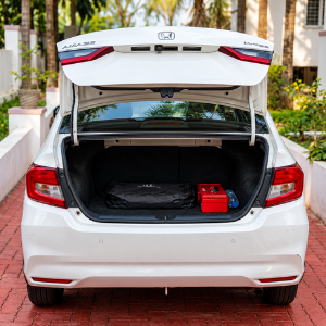 Honda Amaze Rental in Chennai – boot space