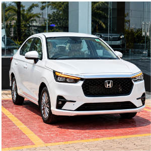 Honda Amaze Rental in Chennai – exterior view