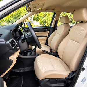 Honda Amaze Rental in Chennai – interior seating