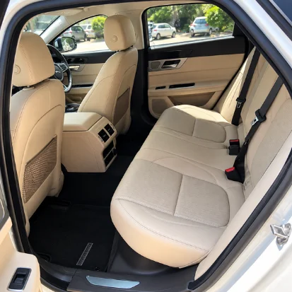 Jaguar XF Rental in Chennai – interior seating