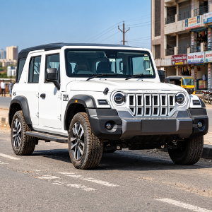 Mahindra Thar Rental in Chennai – exterior view