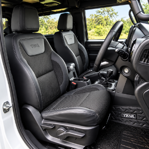 Mahindra Thar Rental in Chennai – interior seating