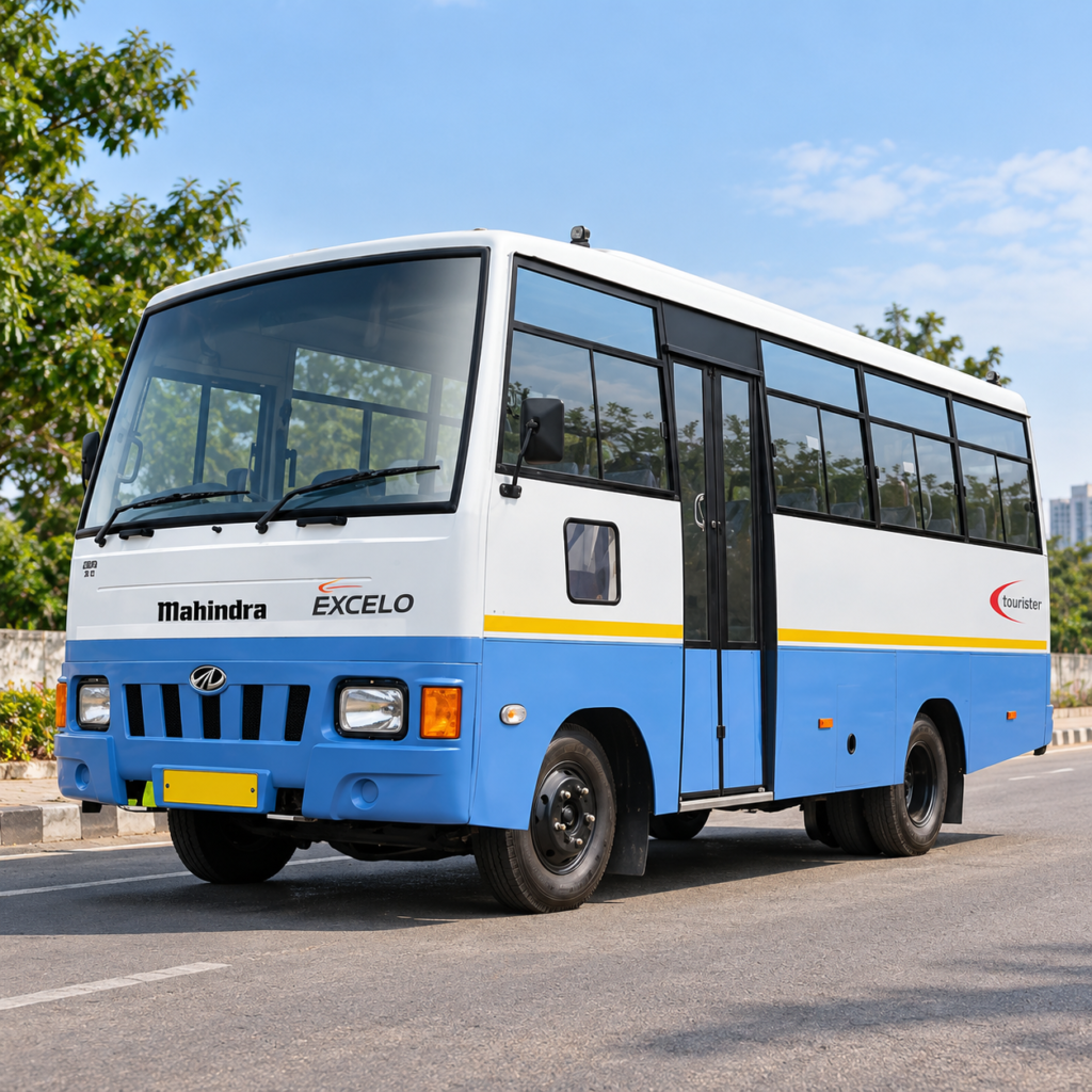 Mahindra Tourister Van Rental in Chennai – exterior view
