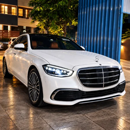 Mercedes-Benz Rental in Chennai – exterior view