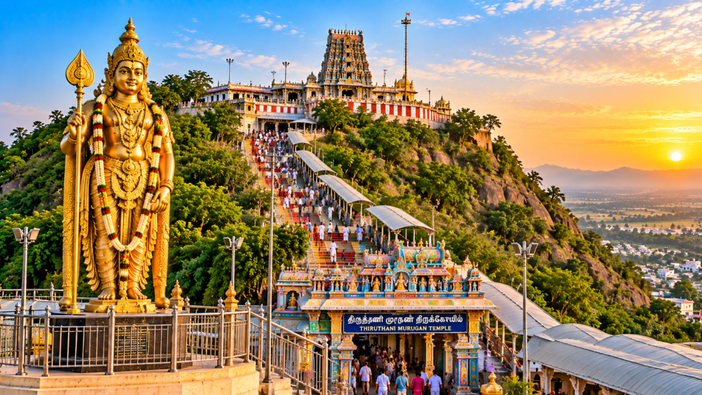 Murugan hill temple – temple tour from Chennai