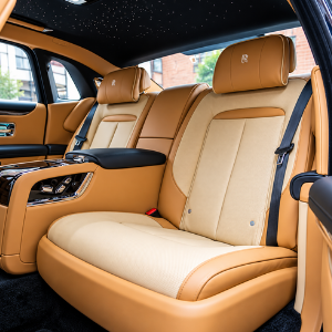Rolls-Royce Ghost Rental in Chennai – interior seating