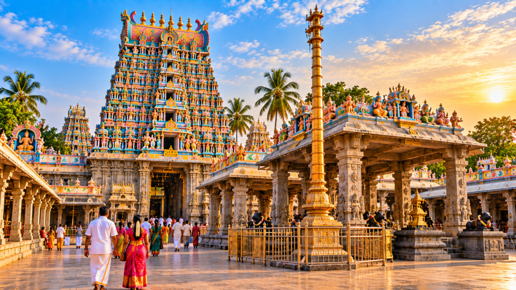 Temple tour packages from Chennai – South Indian temple