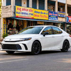 Toyota Camry Rental in Chennai – exterior view