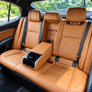 Toyota Camry Rental in Chennai – interior seating