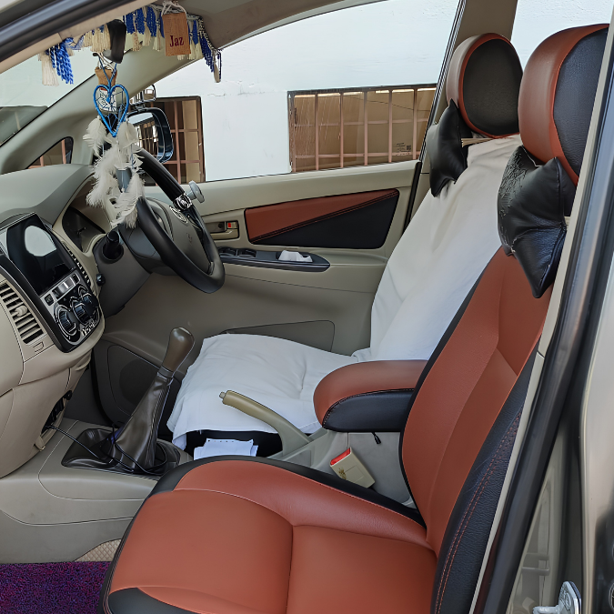 Toyota Innova Rental in Chennai – interior seating