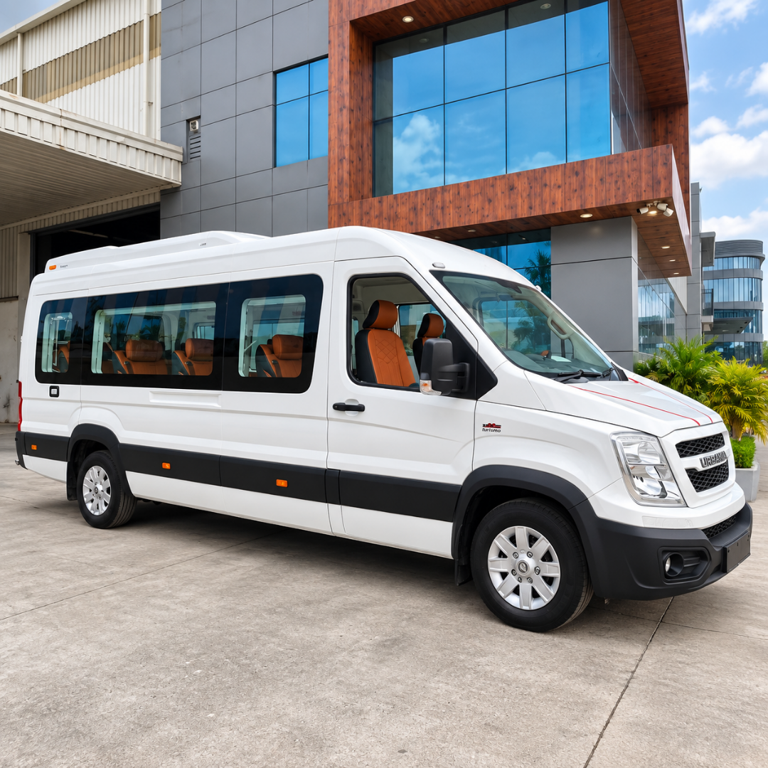 Urbania Van Rental in Chennai – exterior view